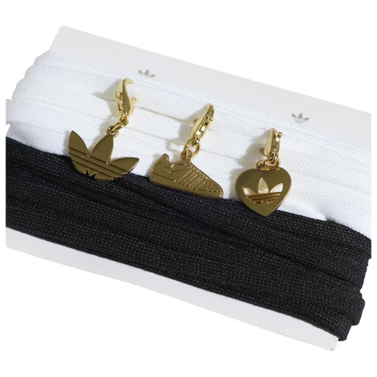 Adidas JeweLace Kit - Shoelaces & Gold Shoe Charms